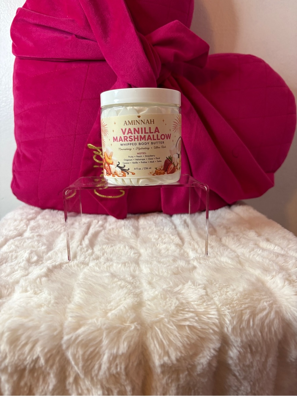 Aminnah Vanilla Marshmallow Whipped Body Butter